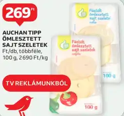 Auchan Auchan Tipp ömlesztett sajt szeletek ajánlat