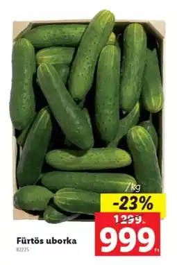 Lidl Fürtös uborka ajánlat