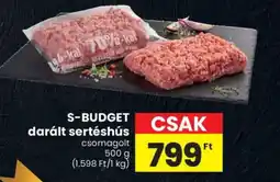 Spar Regnum S-BUDGET darált sertéshús ajánlat