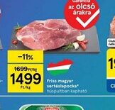 Tesco Friss magyar sertéslapocka ajánlat