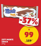 PENNY Zott monte snack ajánlat