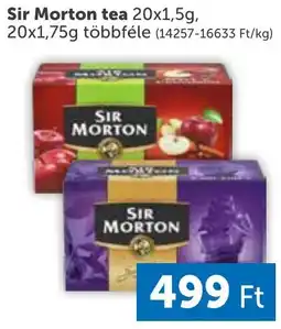 PRIVÁT Sir Morton tea ajánlat
