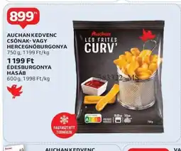 Auchan Auchan Kedvenc Csónak-Vagy Hercegnőburgonya ajánlat