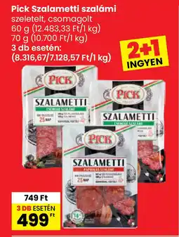 Spar Pick Szalametti szalámi ajánlat