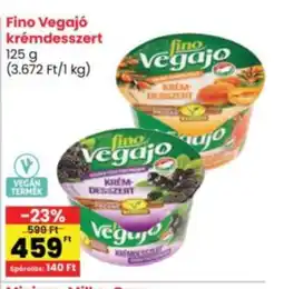 Fino Vegajo kremdesszert