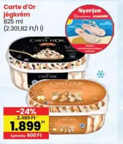 Interspar Carte d'Or jégkrém ajánlat