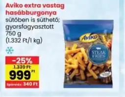 Aviko extra vastag hasábburgonya
