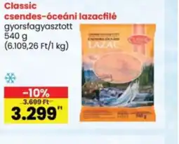 Interspar Classic csendes-óceáni lazacfilé ajánlat