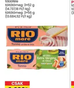 Interspar Rio Mare tonhaldarab ajánlat
