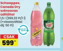 Schweppes, Canada Dry szénsavas üdítőital
