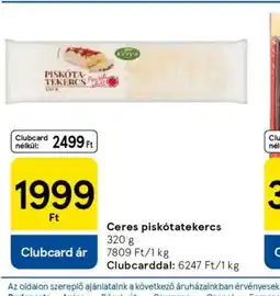 Tesco Ceres pisktatekercs ajánlat