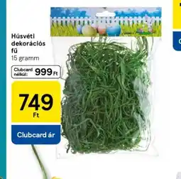 Tesco Húsvéti dekorácis fű ajánlat