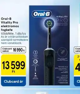 Tesco Oral-B Vitality Pro elektromos fogkefe ajánlat