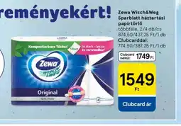 Tesco Zewa Wisch FtWeg Sparblatt háztartási papírtörlő ajánlat