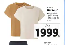 Lidl Esmera Női felső ajánlat
