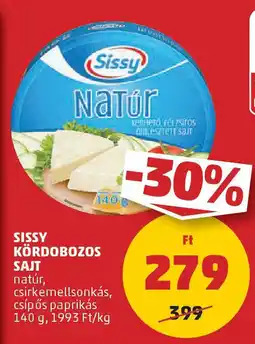 PENNY Sissy kördobozos sajt ajánlat