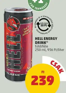 PENNY Hell energy drink ajánlat