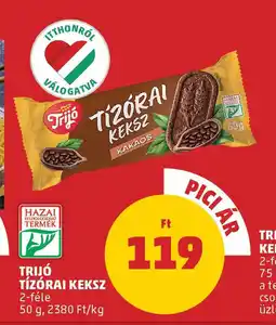 PENNY Trijó tízórai keksz ajánlat