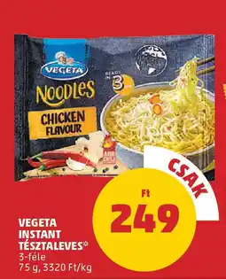 PENNY Vegeta instant tésztaleves ajánlat