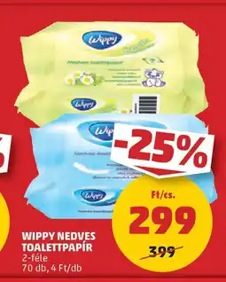 PENNY Wippy nedves toalettpapír ajánlat