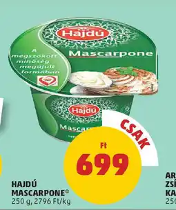 PENNY Hajdú mascarpone ajánlat