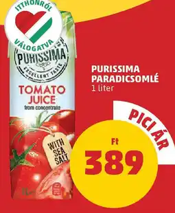 PENNY Purissima paradicsomlé ajánlat