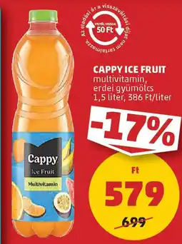 PENNY Cappy ice fruit ajánlat