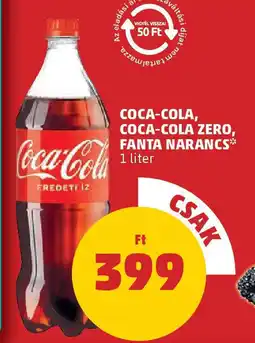 PENNY Coca-cola zero, fanta narancs ajánlat