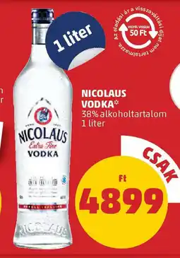 PENNY Nicolaus vodka ajánlat