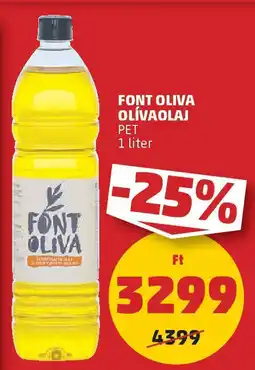 PENNY Font oliva olívaolaj ajánlat
