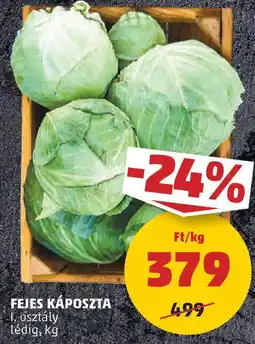 PENNY Fejes káposzta ajánlat