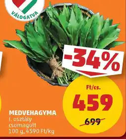 PENNY Medvehagyma ajánlat