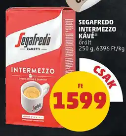 PENNY Segafredo intermezzo kávé ajánlat