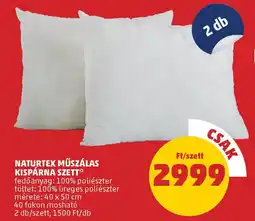 PENNY Naturtex műszálas kispárna szett ajánlat