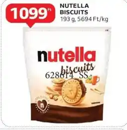 Auchan Nutella biscuits ajánlat