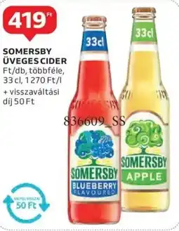 Auchan Somersby üveges cider ajánlat
