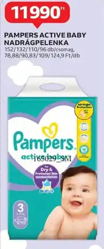 Auchan Pampers active baby nadrágpelenka ajánlat
