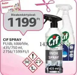Auchan Cif spray ajánlat