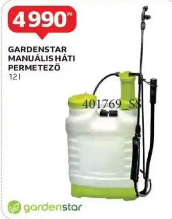 Auchan Gardenstar manuális háti permetező ajánlat