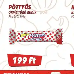 CBA Pöttyös riás túr rudi ajánlat