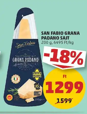PENNY San fabio grana padano sajt ajánlat