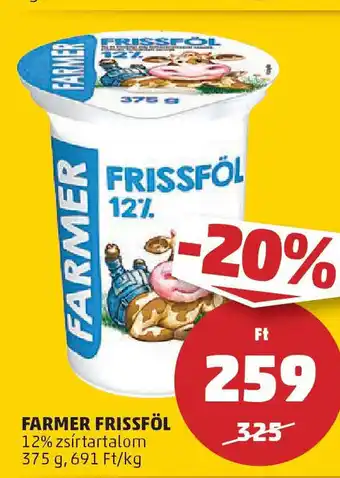PENNY Farmer frissföl ajánlat