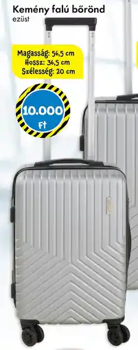 Kemény falú bőrönd