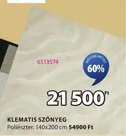 JYSK KLEMATIS SZŐNYEG ajánlat