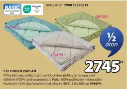 JYSK Stetinden paplan ajánlat