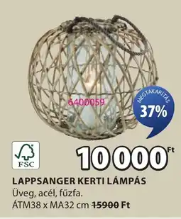 JYSK Lappsanger kerti lámpás ajánlat
