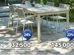 JYSK Kollen kerti asztal ajánlat