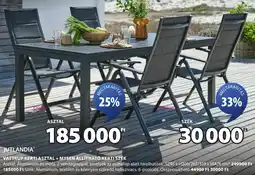 JYSK Jutlandia mysen állítható kerti szék ajánlat