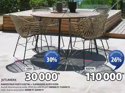 JYSK Jutlandia ilderhuse kerti szék ajánlat