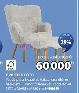 JYSK Hvilsted fotel ajánlat